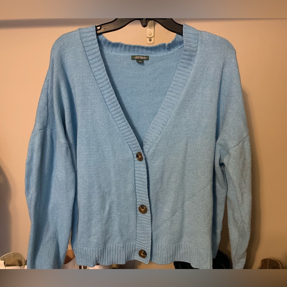 Button up sweater/ XXL/ soft and stretchy